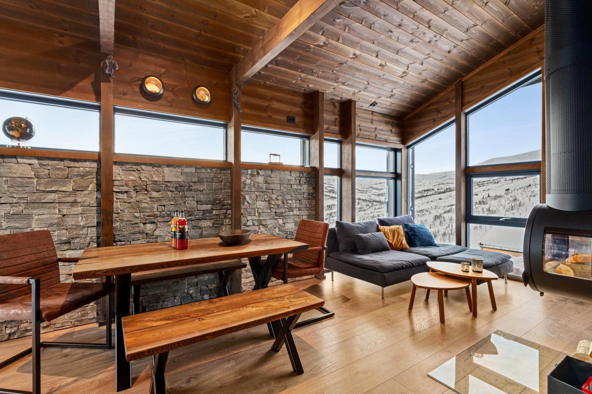Exclusive Mountain Cabin With Spectacular Views At The Top Of Hodlekve With Possibility Of Extra Unit Согндал Экстерьер фото