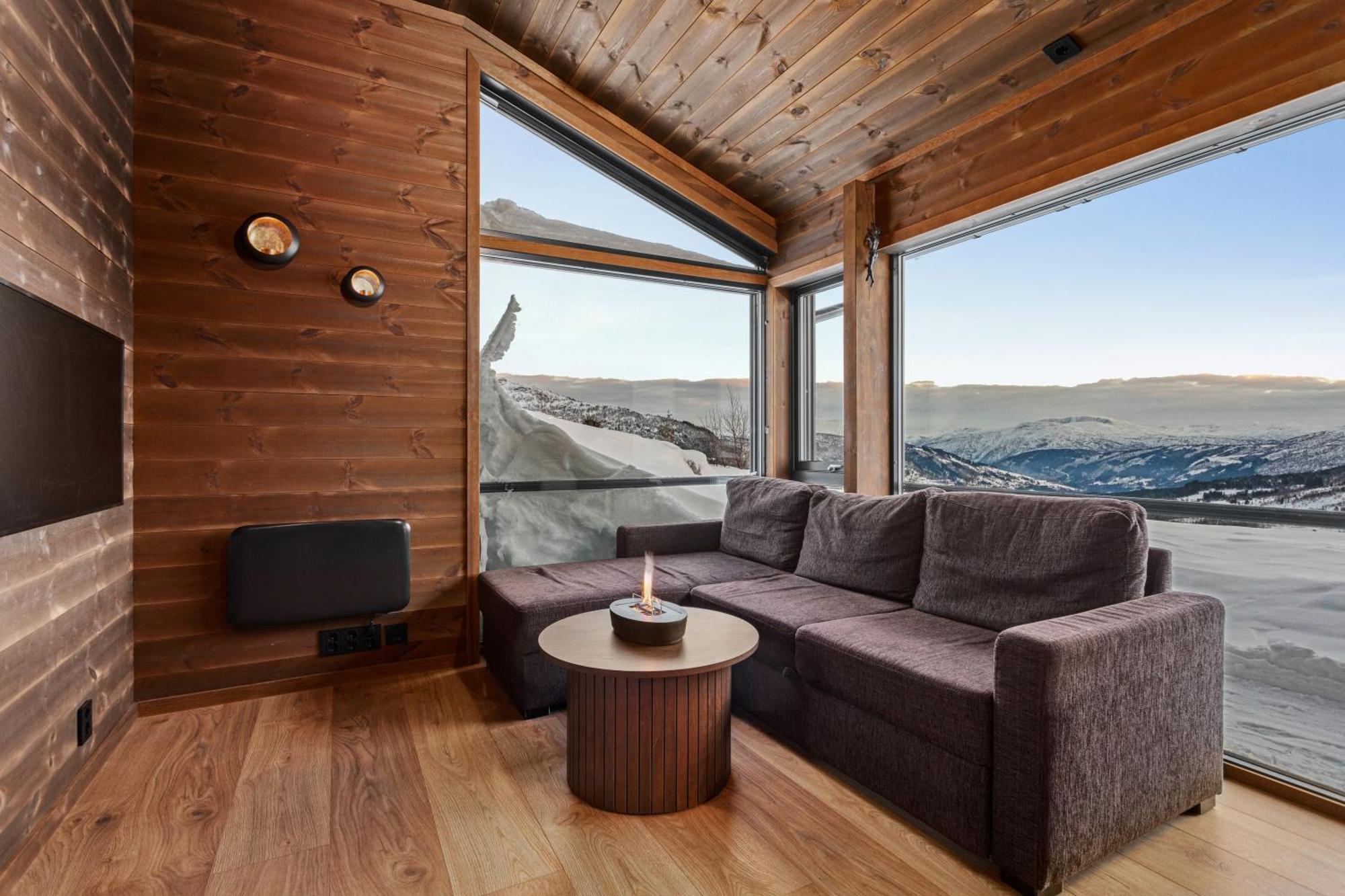 Exclusive Mountain Cabin With Spectacular Views At The Top Of Hodlekve With Possibility Of Extra Unit Согндал Экстерьер фото