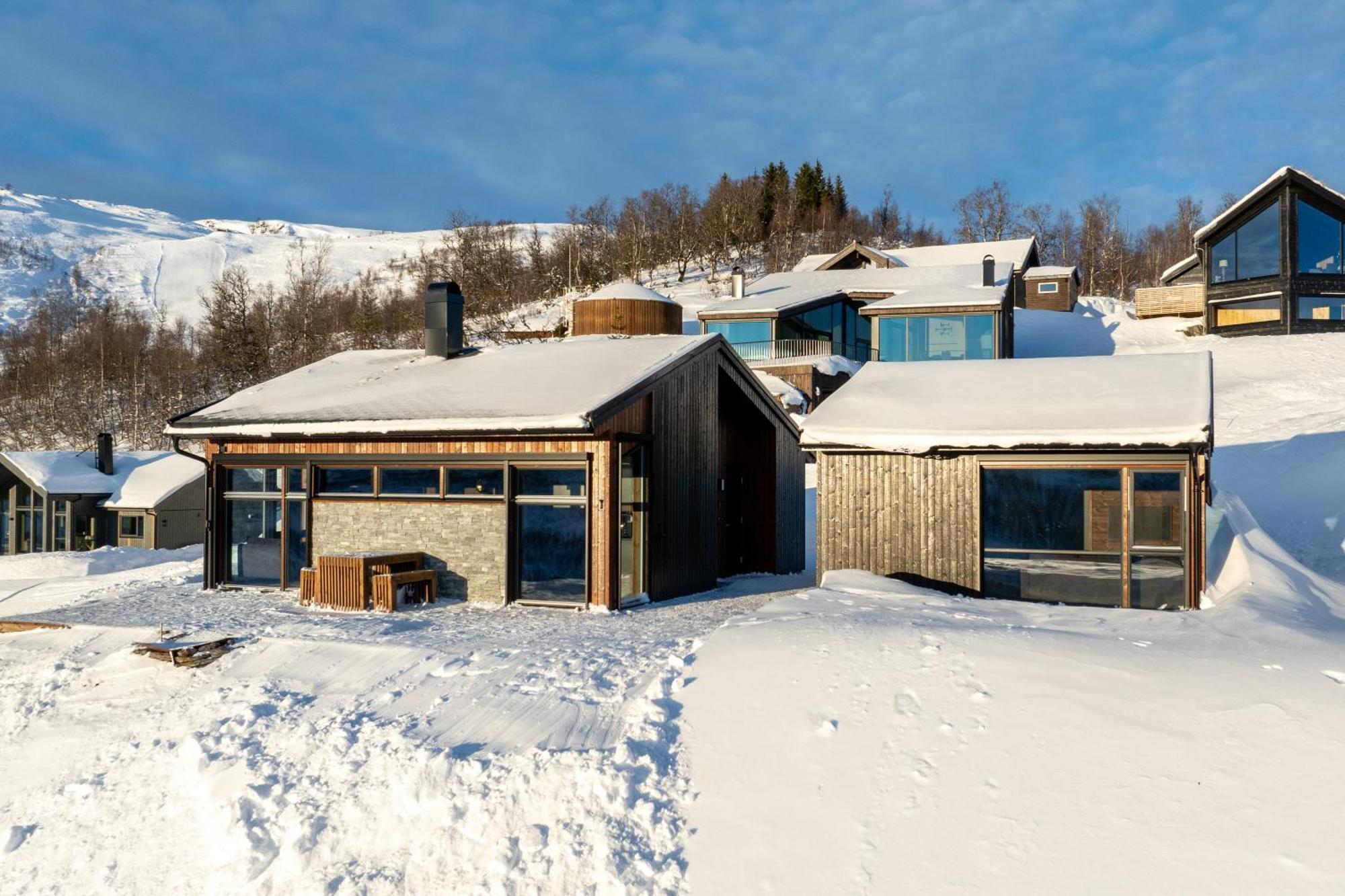 Exclusive Mountain Cabin With Spectacular Views At The Top Of Hodlekve With Possibility Of Extra Unit Согндал Экстерьер фото