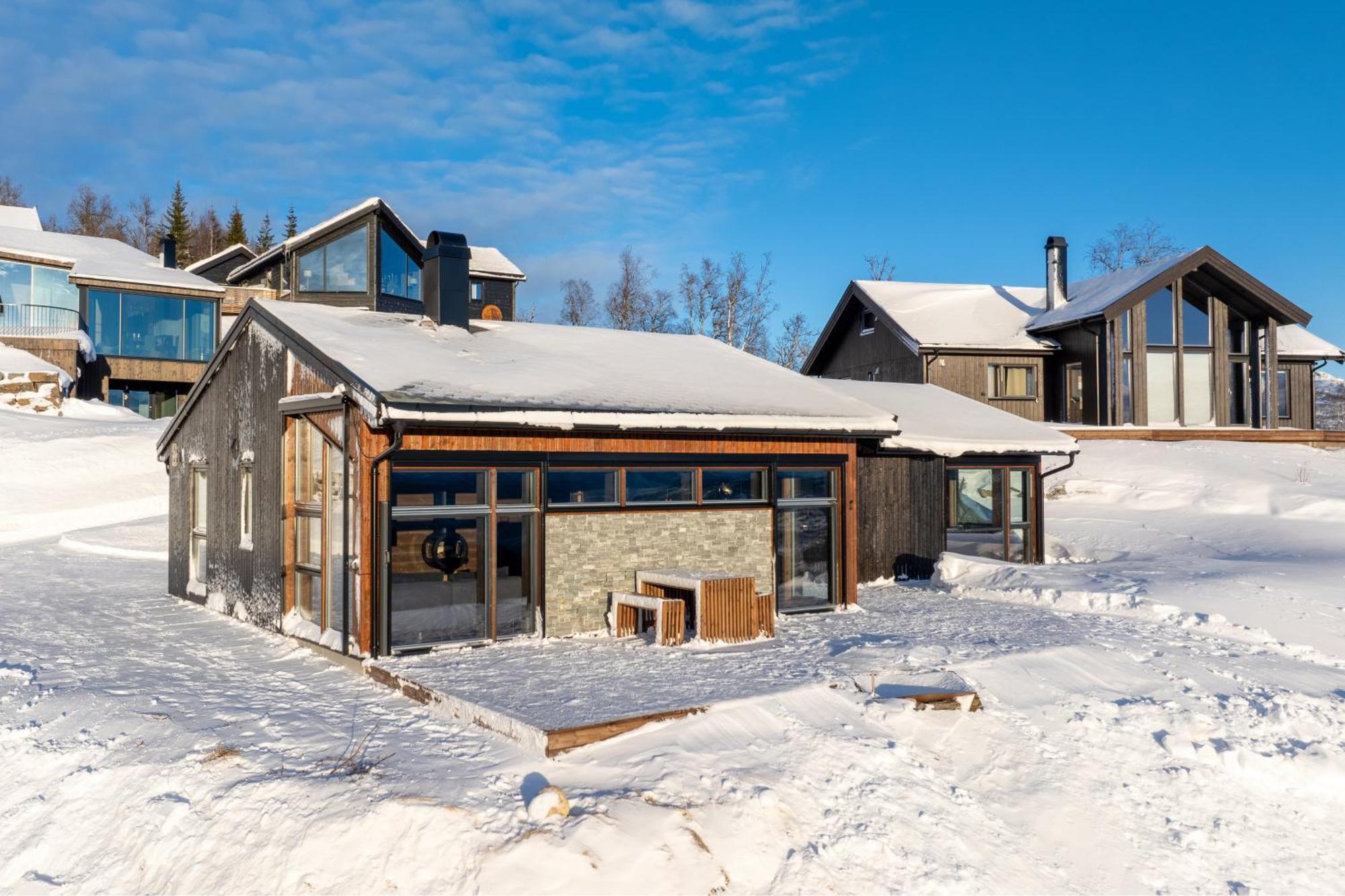 Exclusive Mountain Cabin With Spectacular Views At The Top Of Hodlekve With Possibility Of Extra Unit Согндал Экстерьер фото